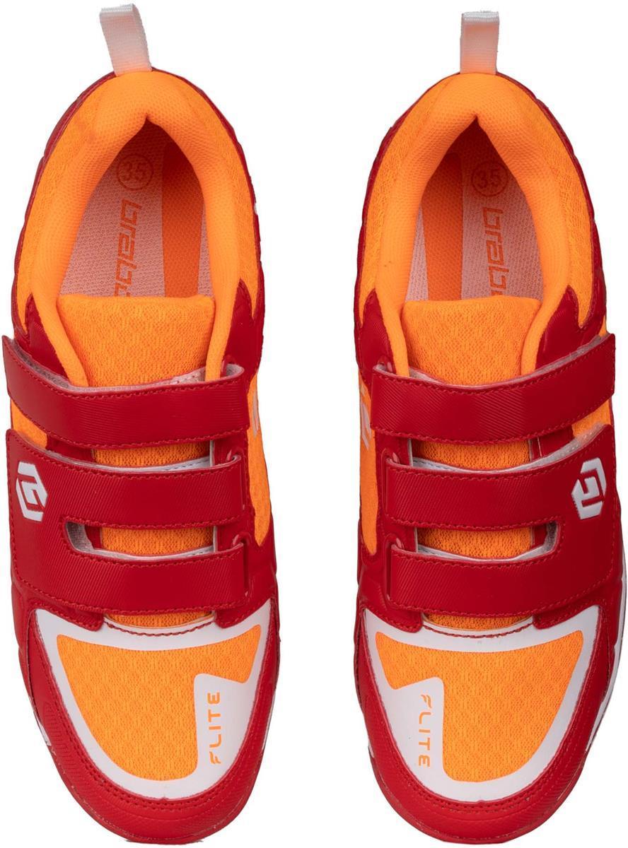 Bf1012c Brabo Shoe Velcro Orange
