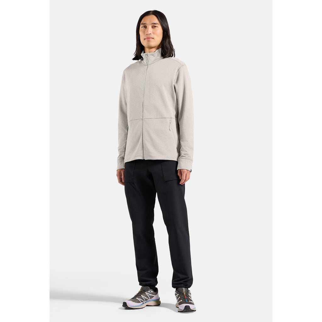 Mid Layer Outdoor Full Zip Grid Fleece
