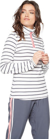 tipsy 1/4 zip top