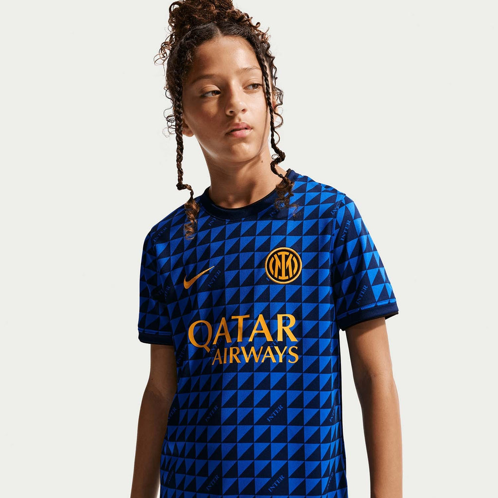 Inter Milan Home Big Kids'  Dri-FIT Pre-Match Top