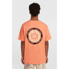 Slub Back Print T-shirt strand