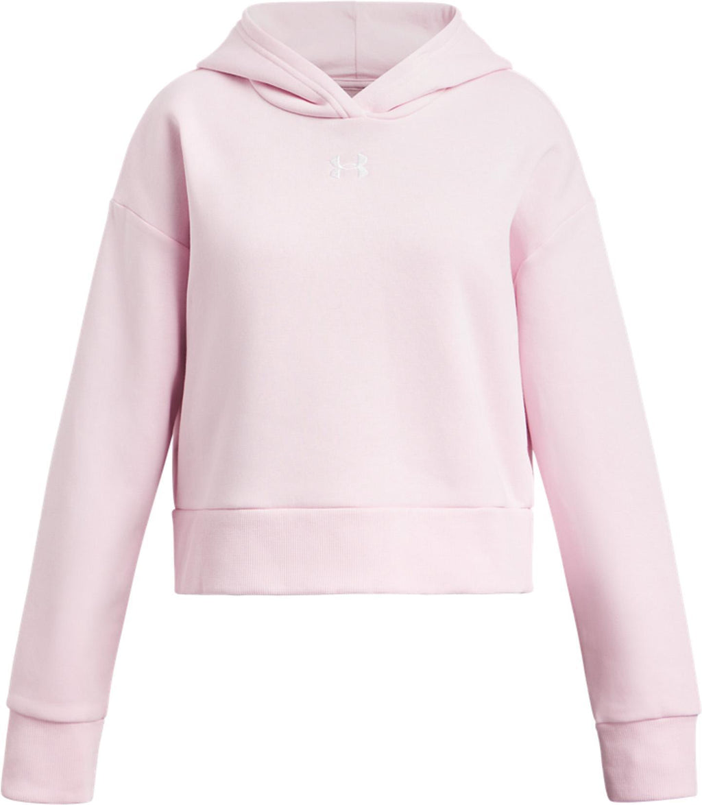 UNDER ARMOUR UA RIVAL FLEECE CROP HOODIE Kapuzensweater