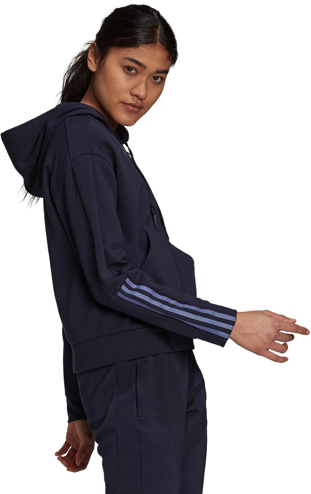 Essentials Loose-Cut 3-Stripes ritshoodie