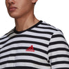 Essentials Stripey Embroidered Logo T-shirt