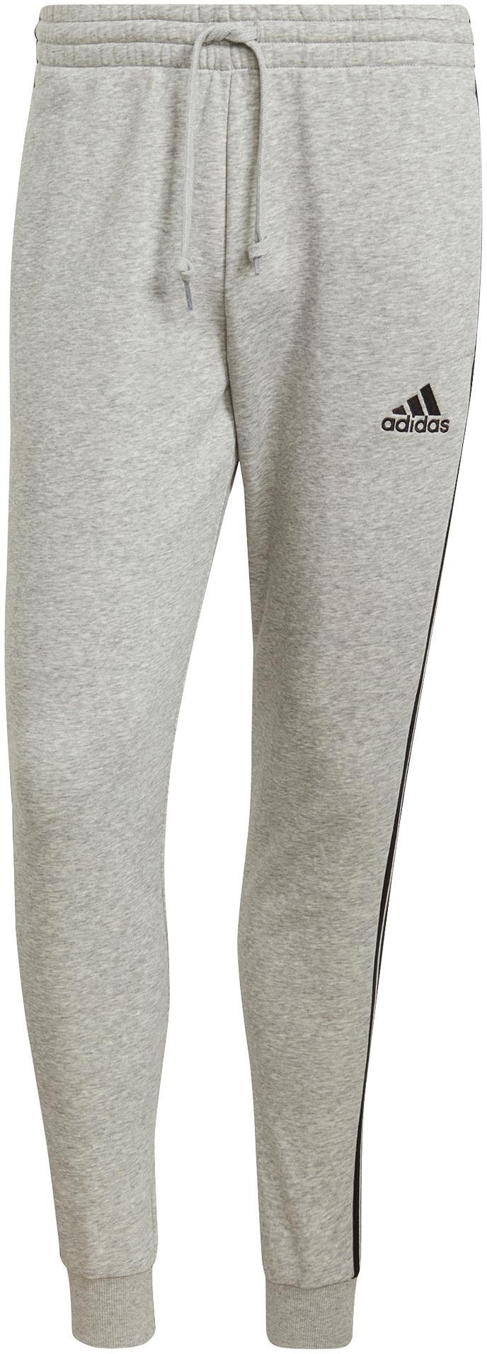 Essentials Fleece Fitted 3-Stripes Broek