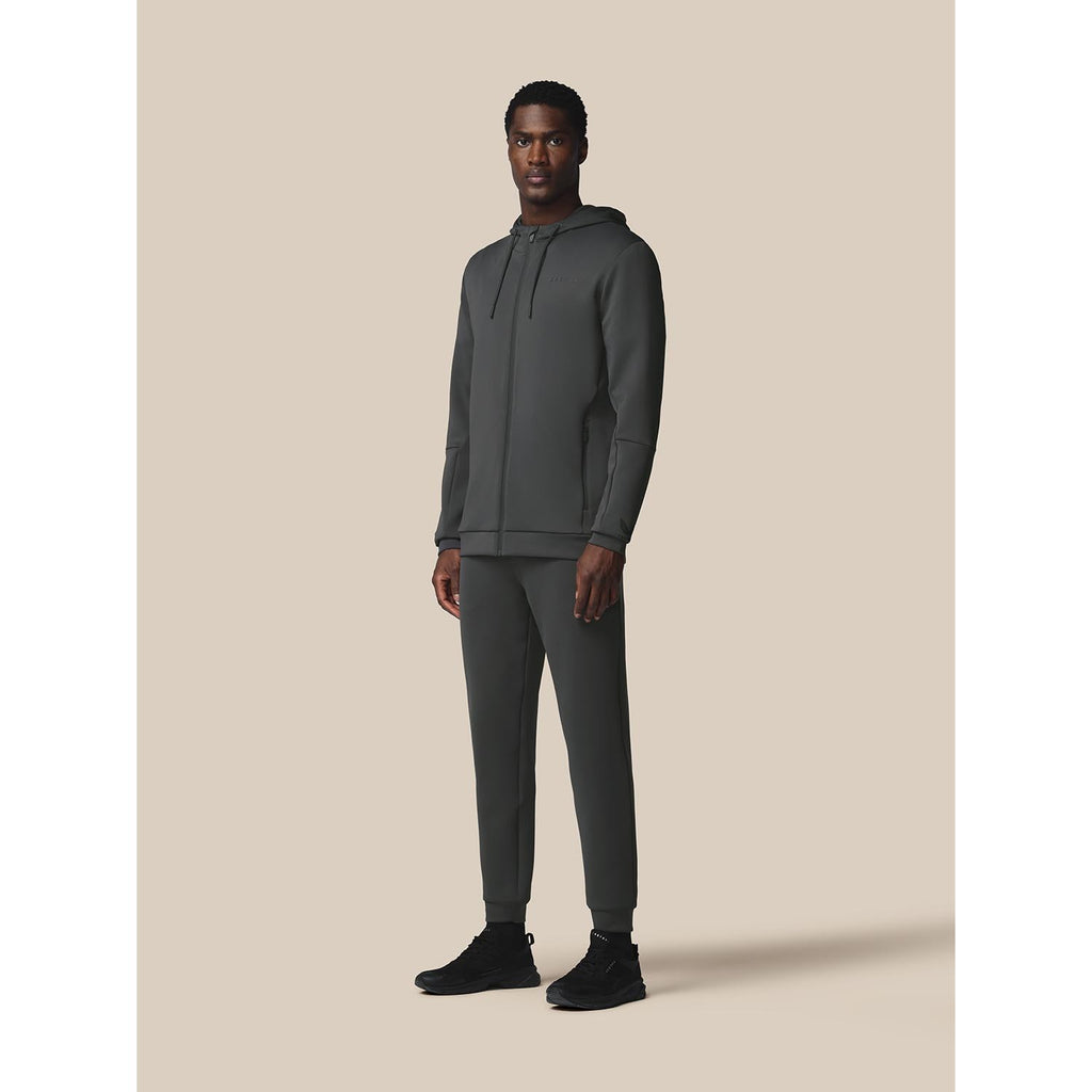 Flex Hoodie met Rits en Capuchon sportcasual