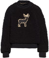 deer teddy sweater