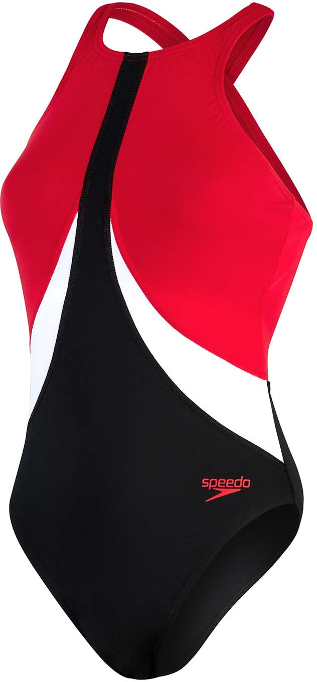 Eco+ Colourblock Hi Neck Xb badpak