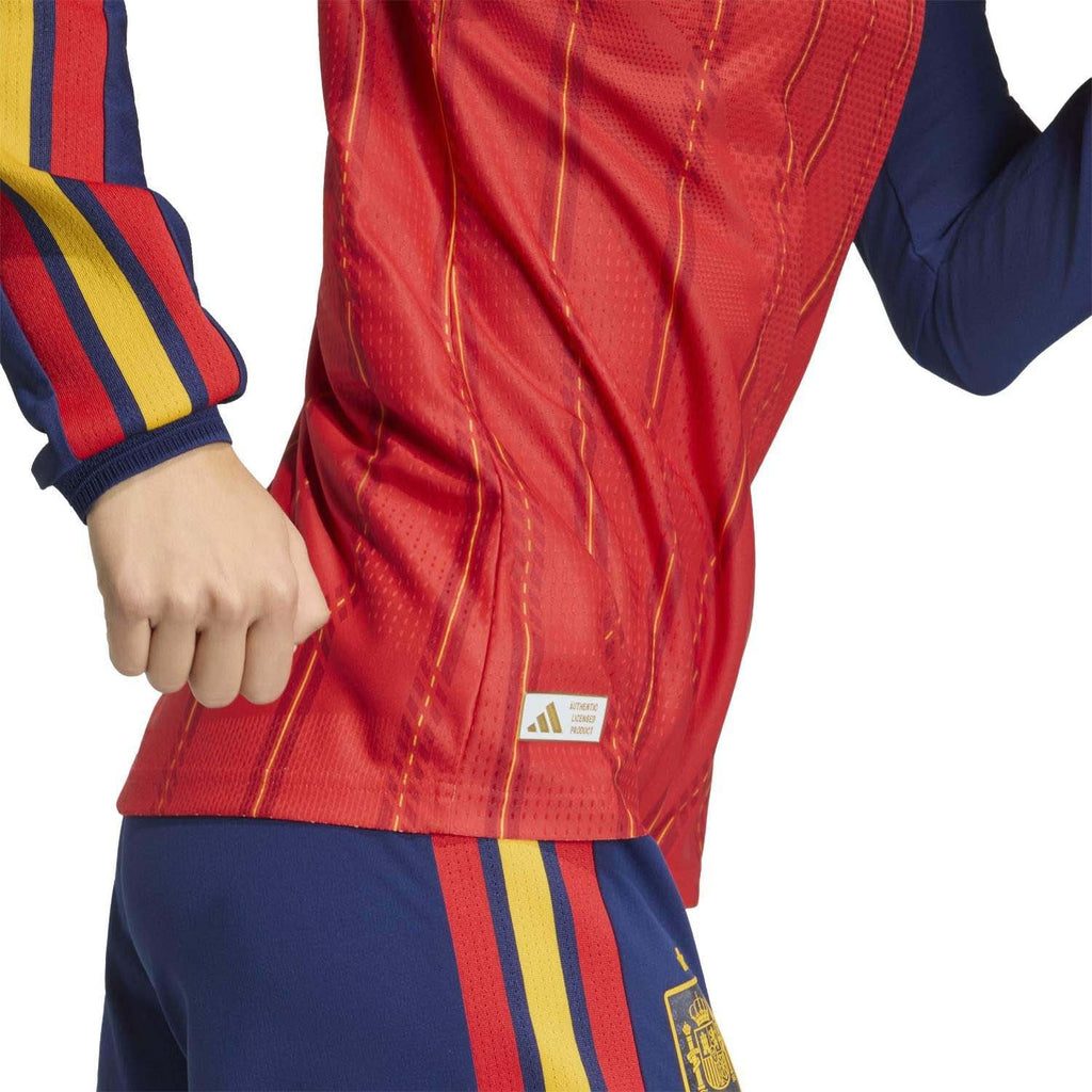 Spanje 26 Authentiek Thuisshirt met Lange Mouwen