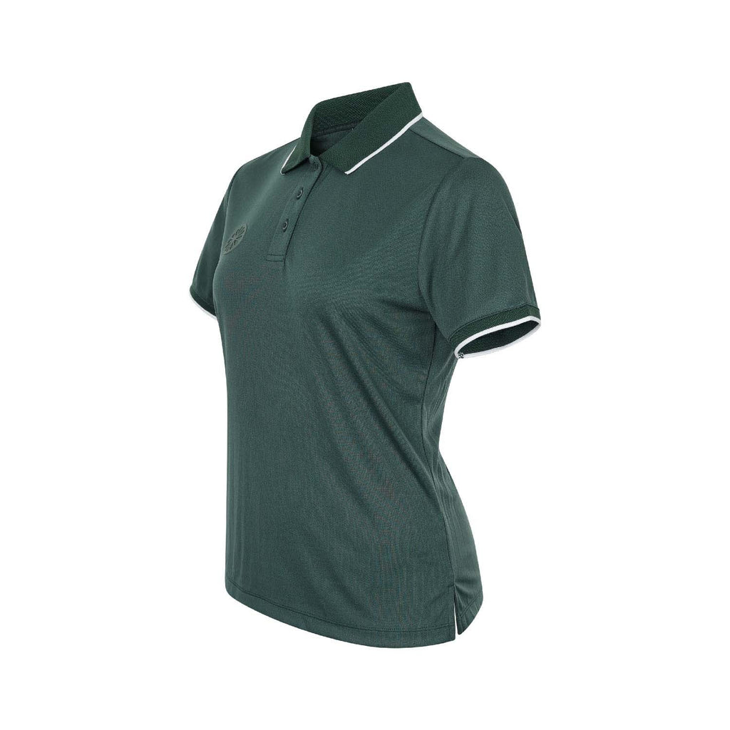 women pique polo