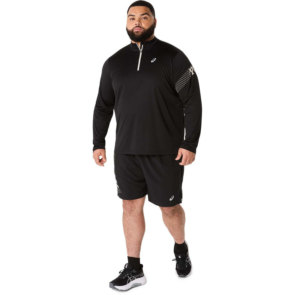 asics icon ls 1/2 zip