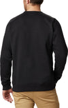 m columbia logo fleece crew