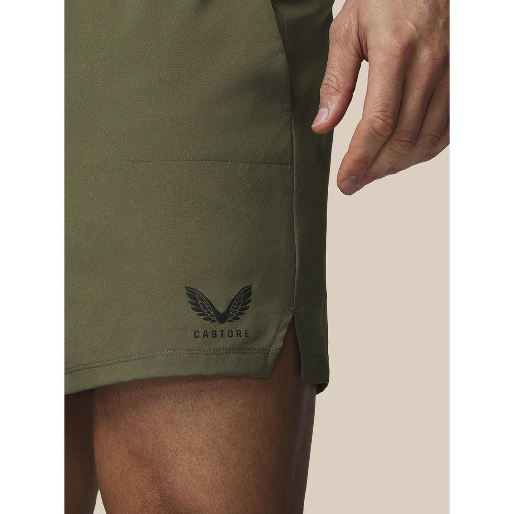 5 branded elastic shorts