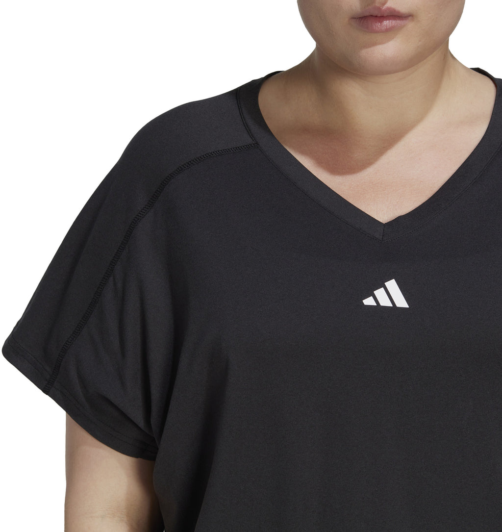 AEROREADY Train Essentials Minimal Branding V-Neck shirt