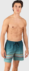 Bru-conic-stripe Men Swim Shor