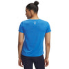 ua launch shortsleeve-blu