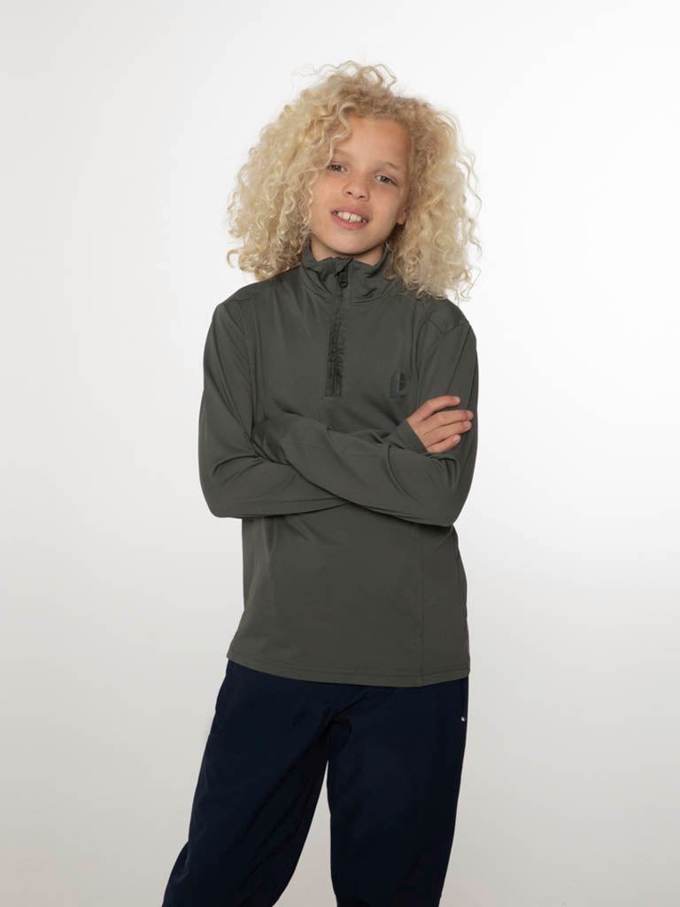 Willowy 1/4 Zip kids skipully