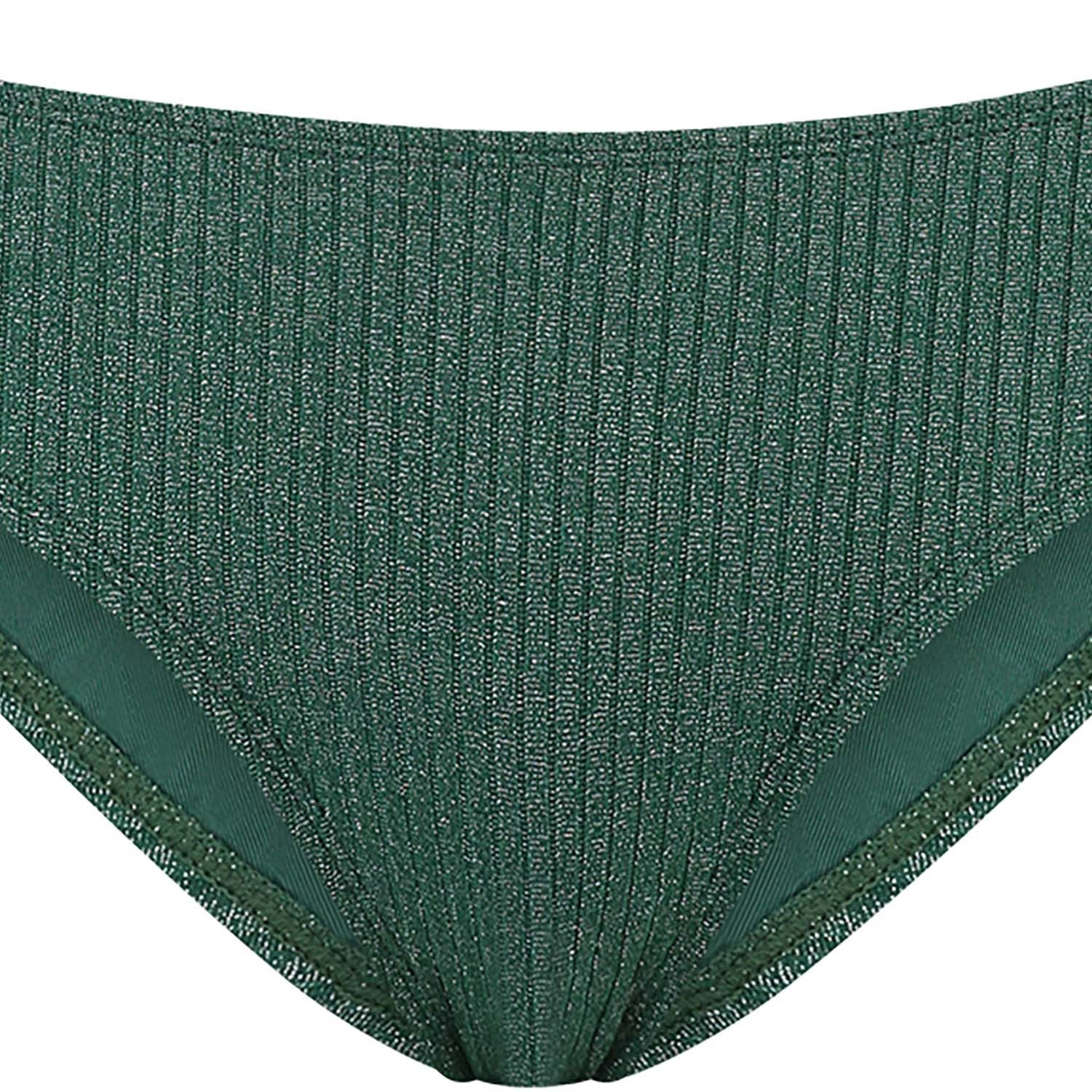 green glitter Bikinibroekje