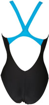 w fluency one piece v back