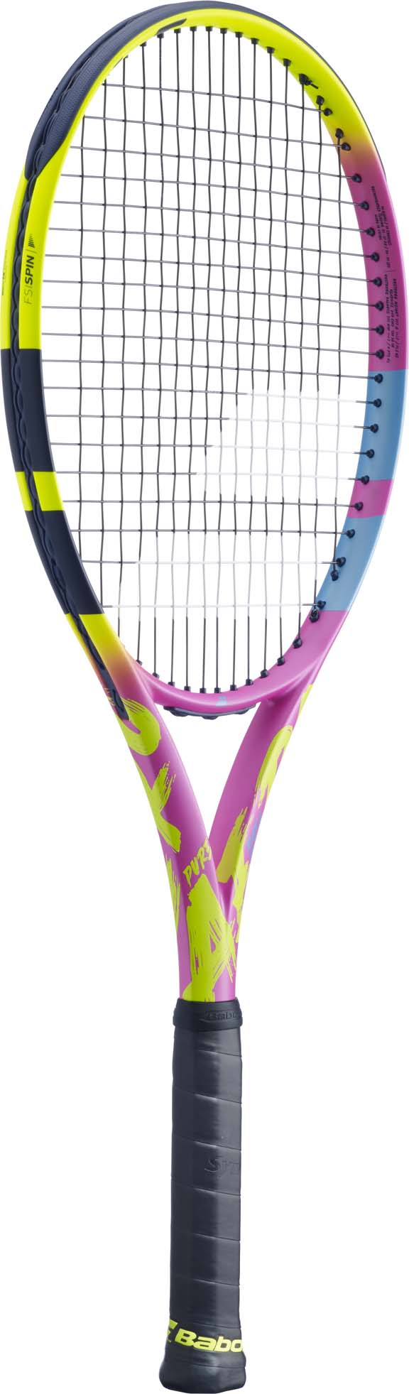Pure aero Rafa origin strung tennisracket