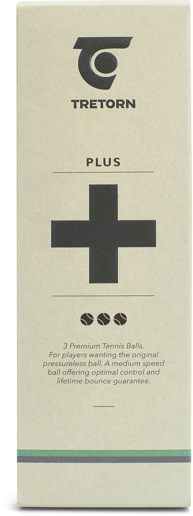 Plus 3-pack tennisballen