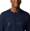 m columbia logo fleece crew