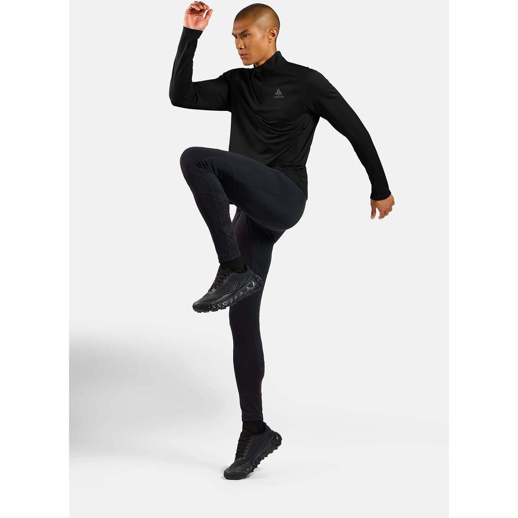 essential ceramiwarm mid layer 1/2 zip shirt