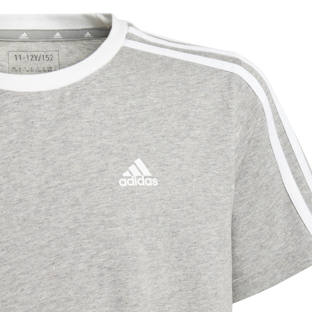Essentials 3-Stripes Cotton Loose Fit Boyfriend shirt