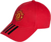 MUFC BB CAP, REARED/BLACK/WH, OS LARGE