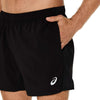 asics core 5in short