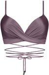 Plum Twist bikinitop