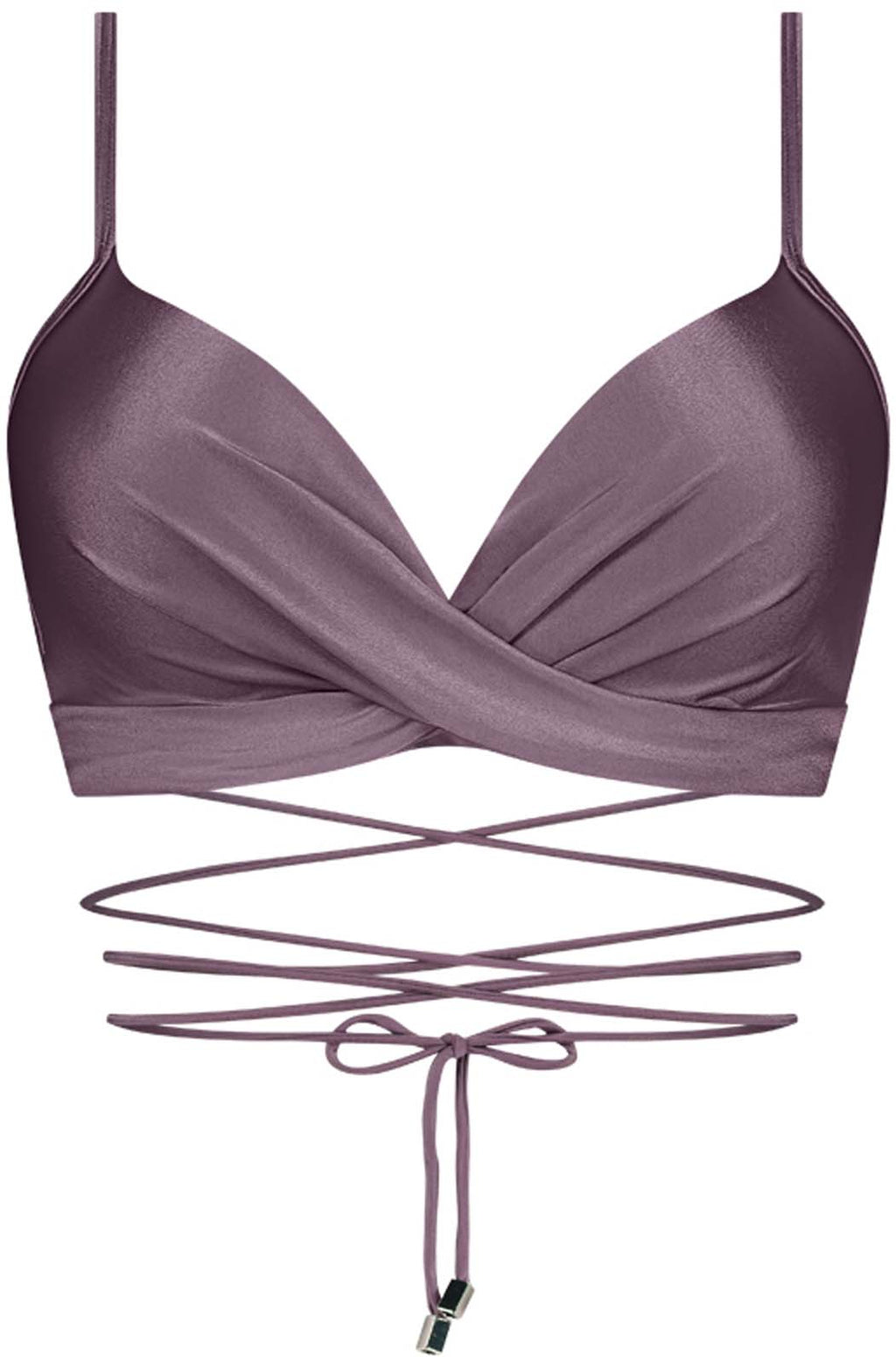 Plum Twist bikinitop