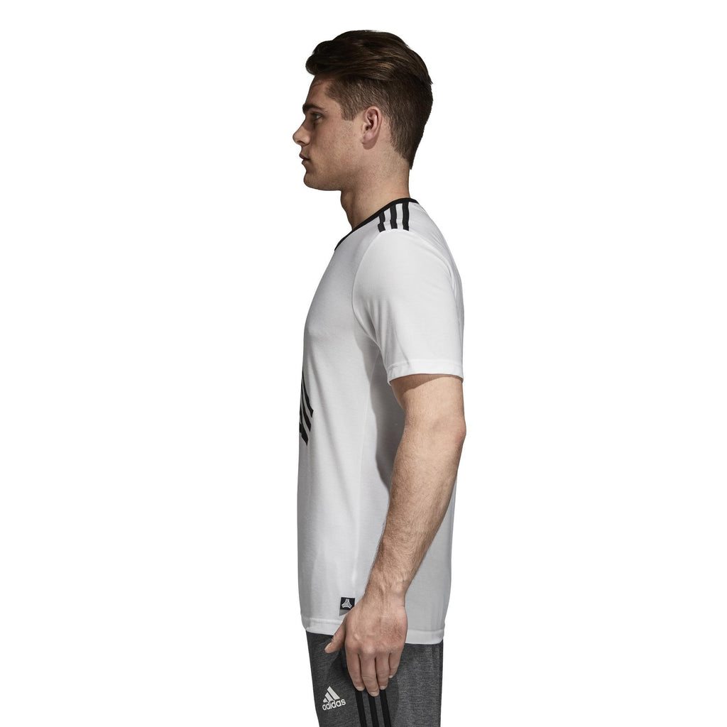 tan logo tee