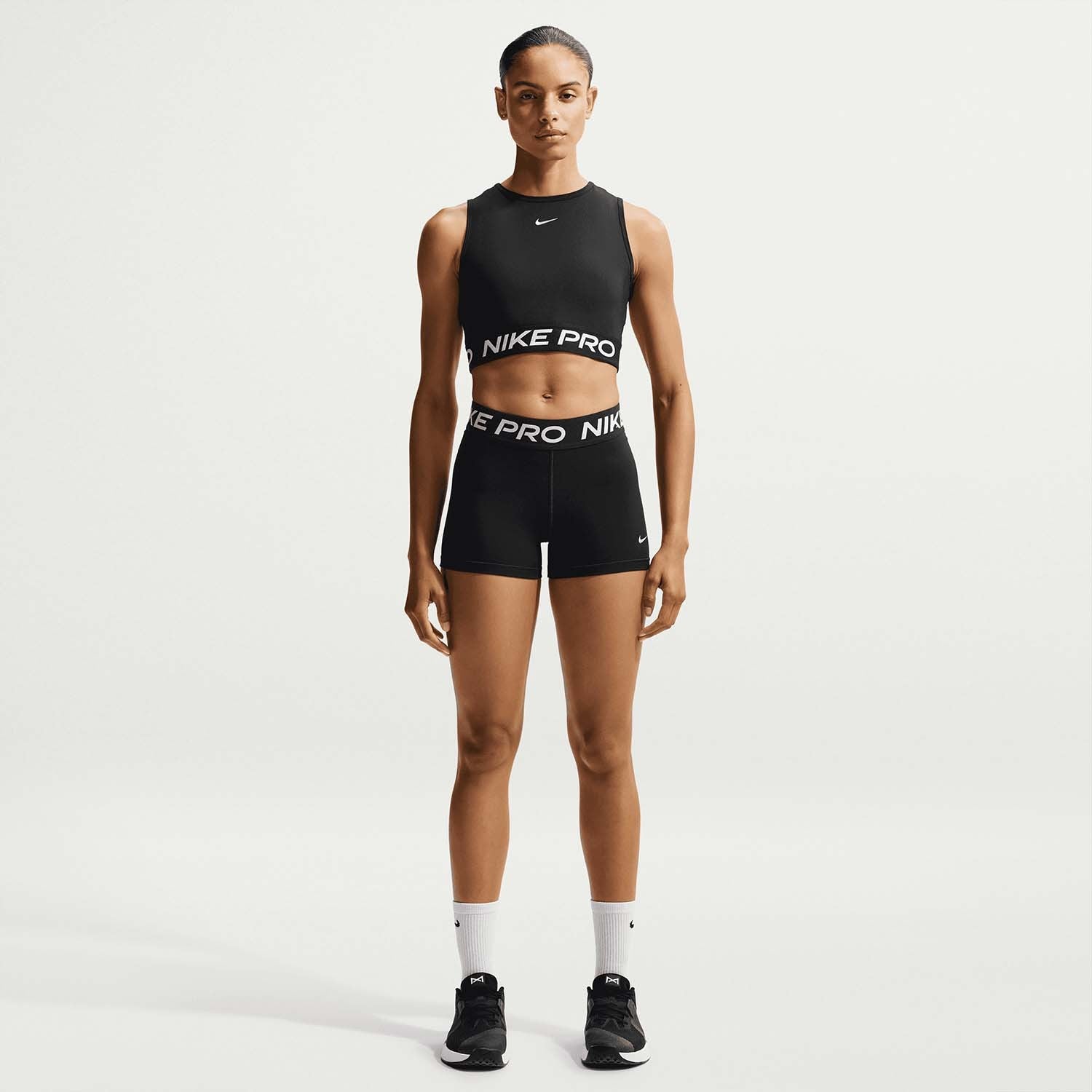 Pro Cropped tanktop met Dri-FIT