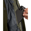 legend down vest-grn