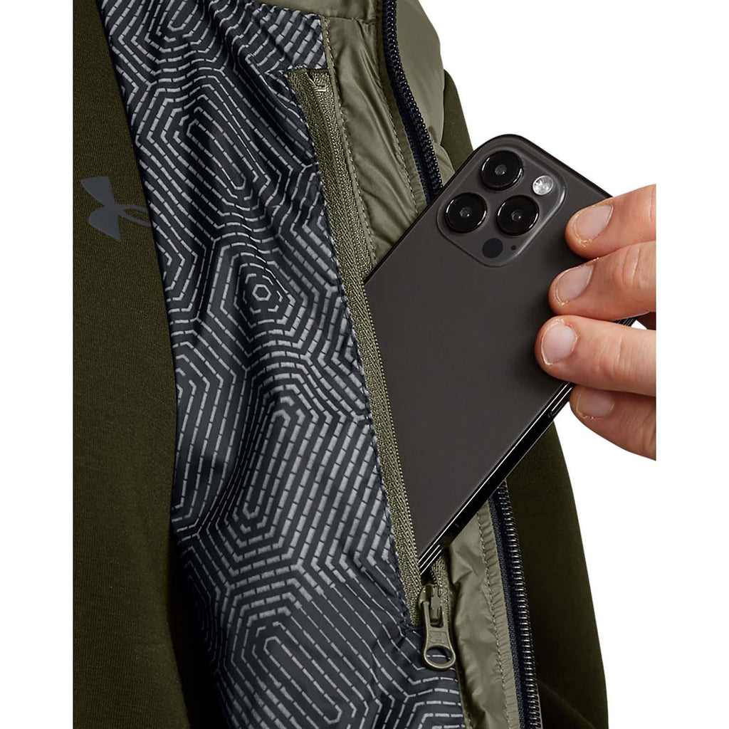 legend down vest-grn