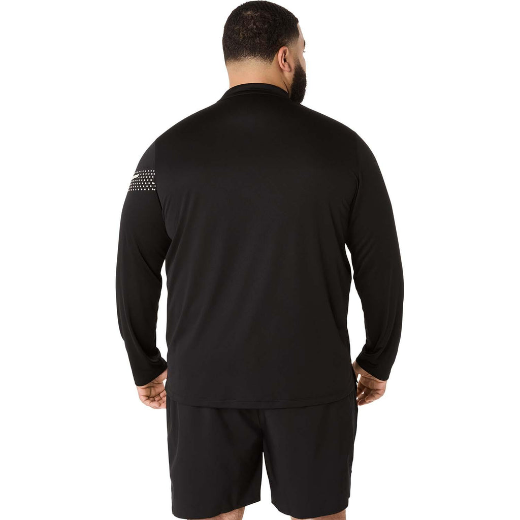 asics icon ls 1/2 zip