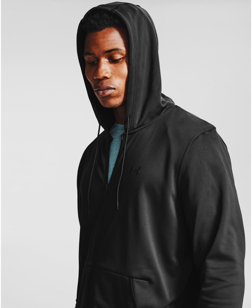 Ua Armour Fleece Fz Hoodie