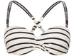 Remy Fold Logo foam & wired bikinitop