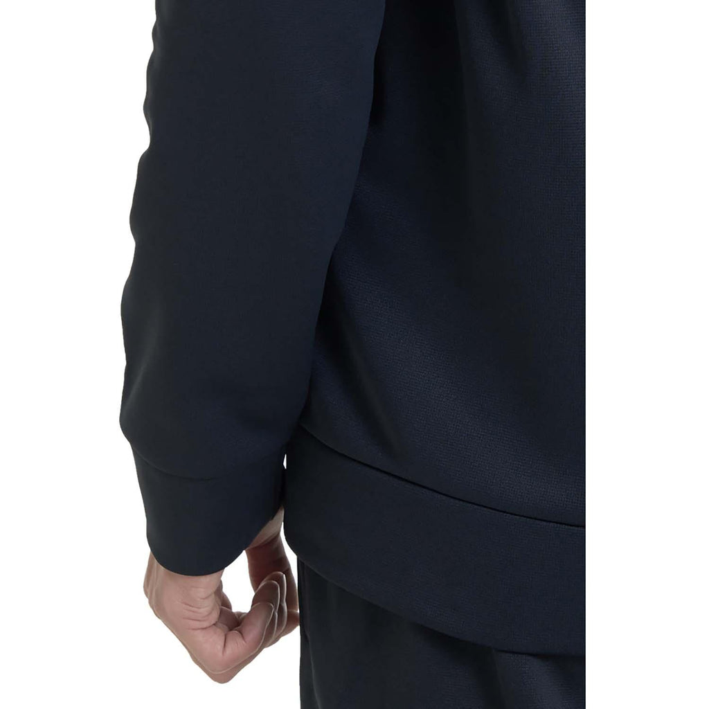 ua armour fleece fz hoodie-blk