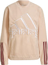 Brand Love Giant Logo Polar Fleece sweater