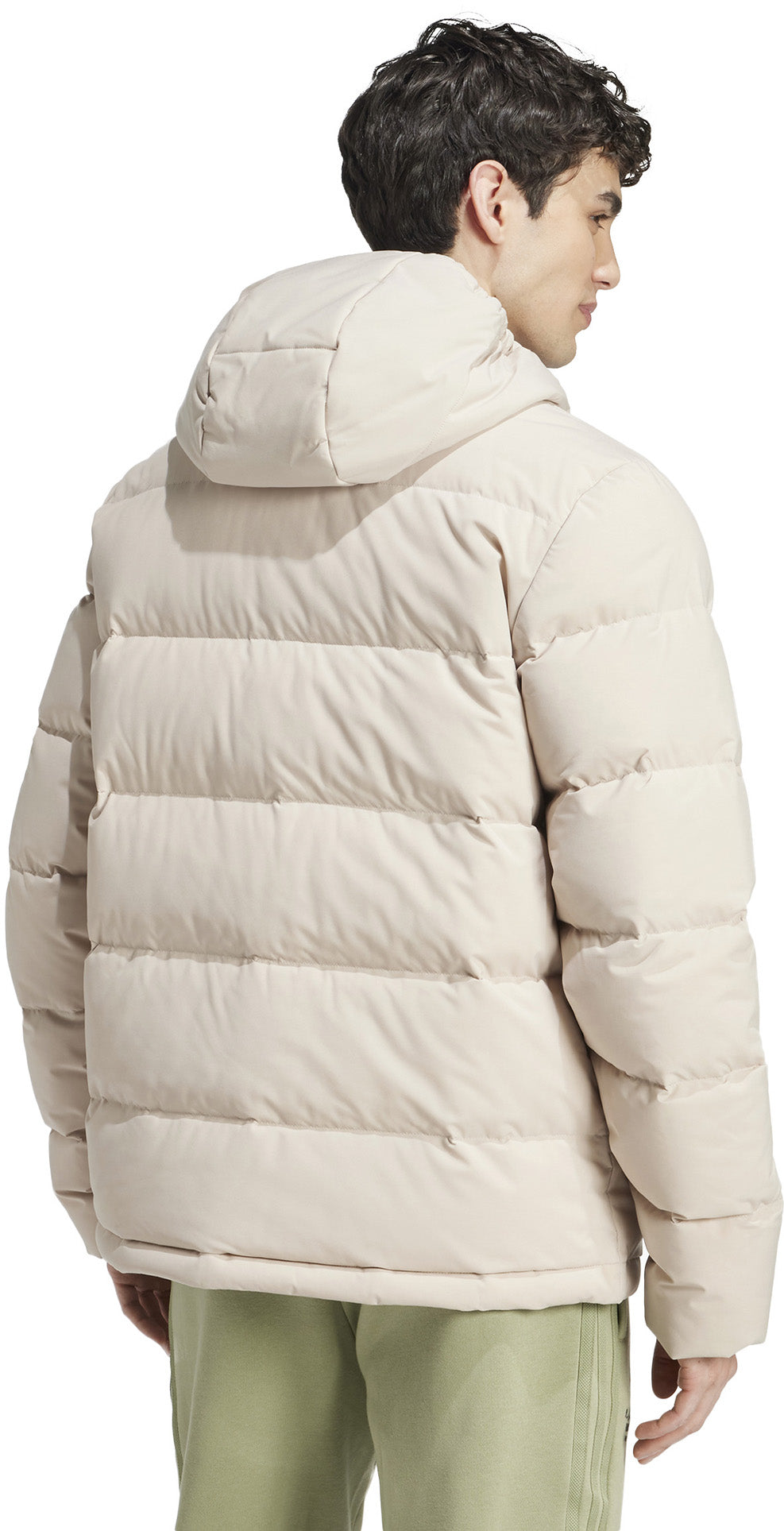Helionic donsjack met capuchon