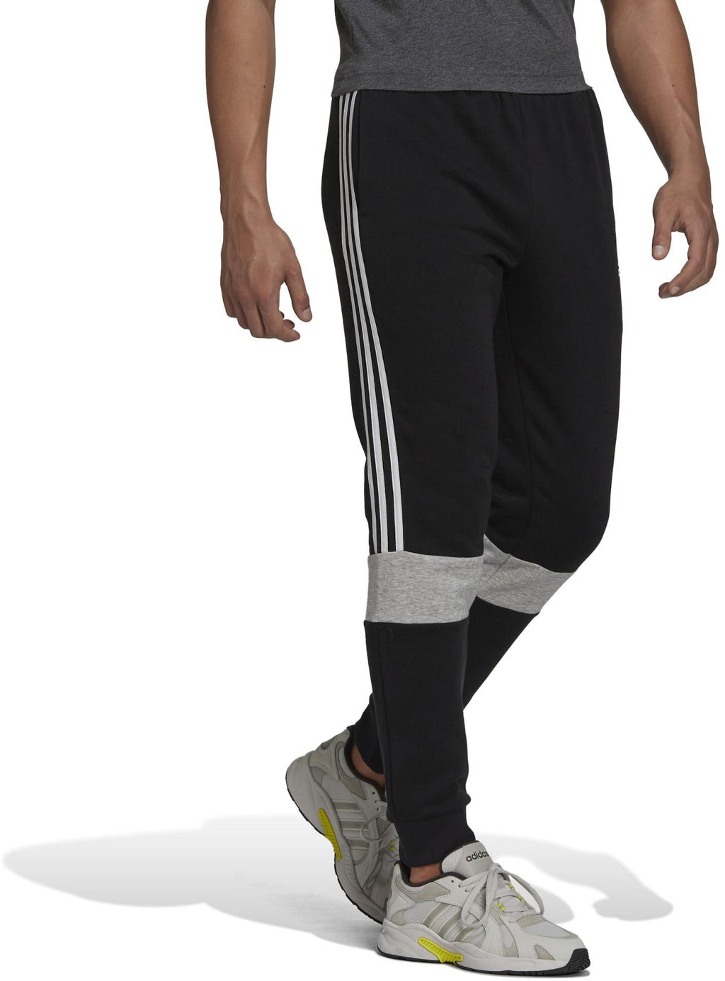 Essentials Fleece Colorblock broek