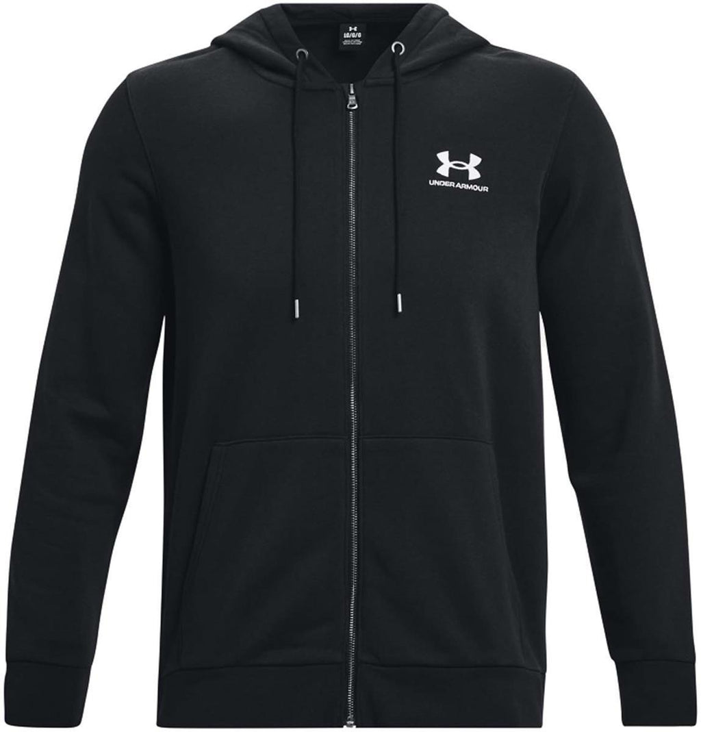 ua essential fleece fz hood