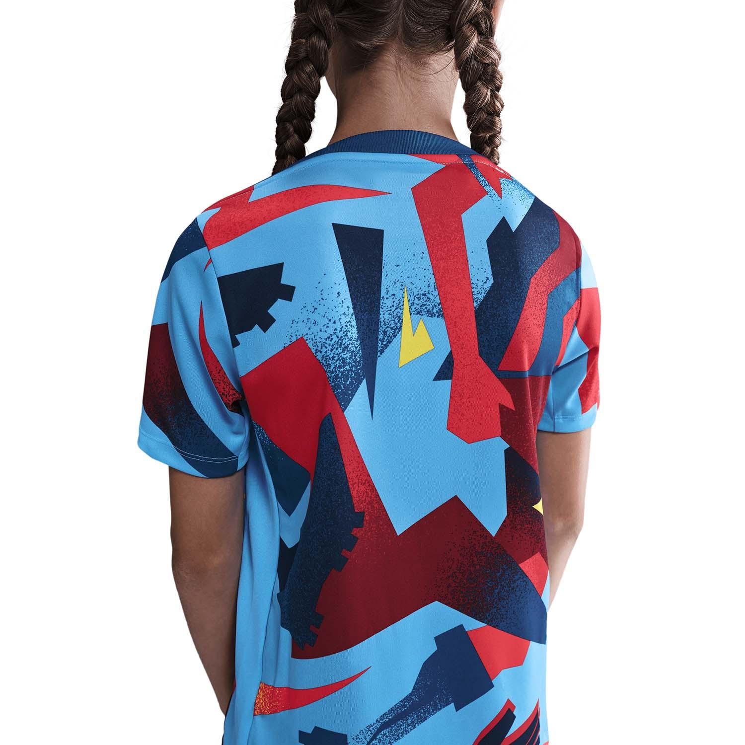 FC Barcelona Dri-FIT warming-upvoetbal top met korte mouwen