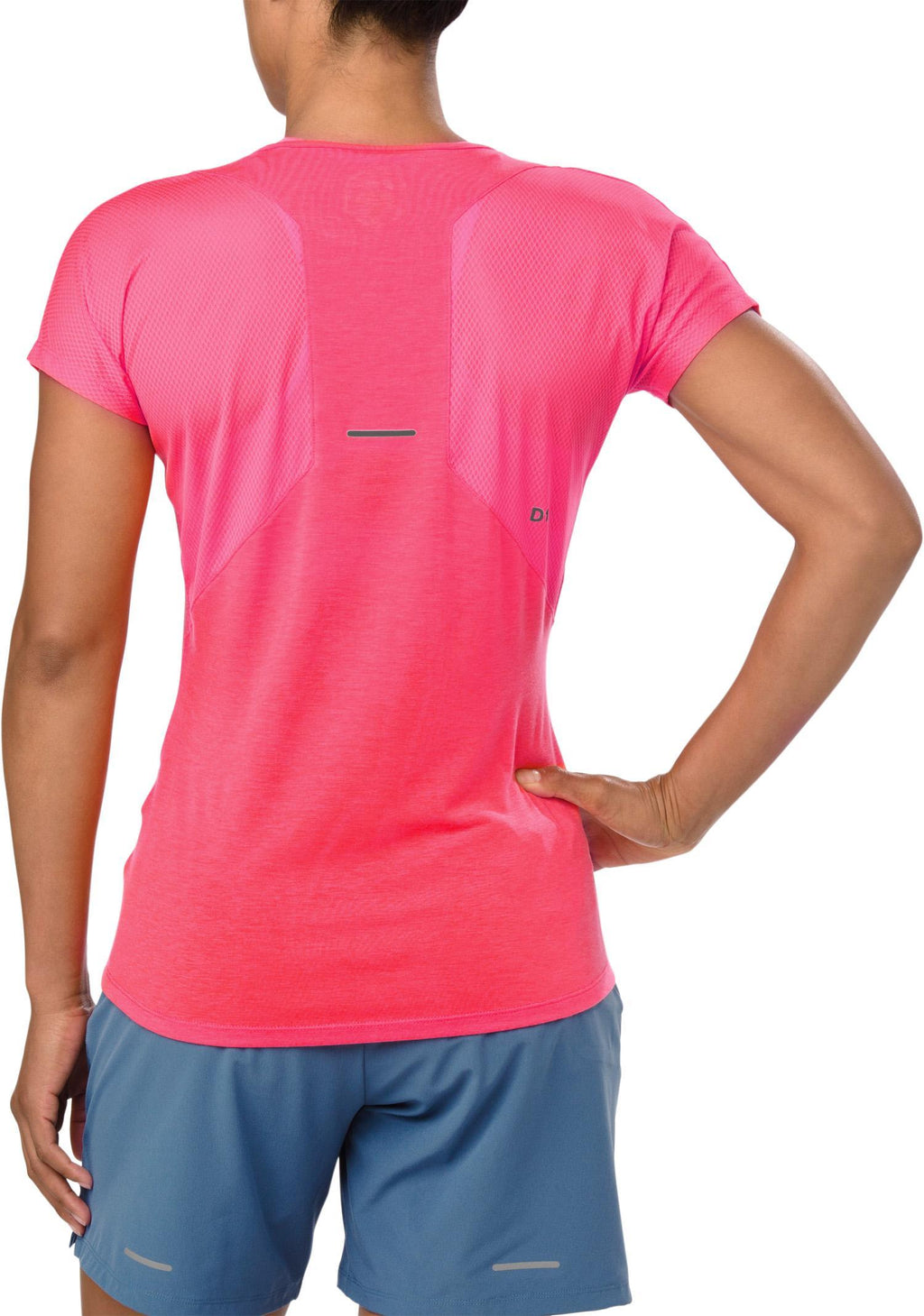 asics V-NECK SS TOP