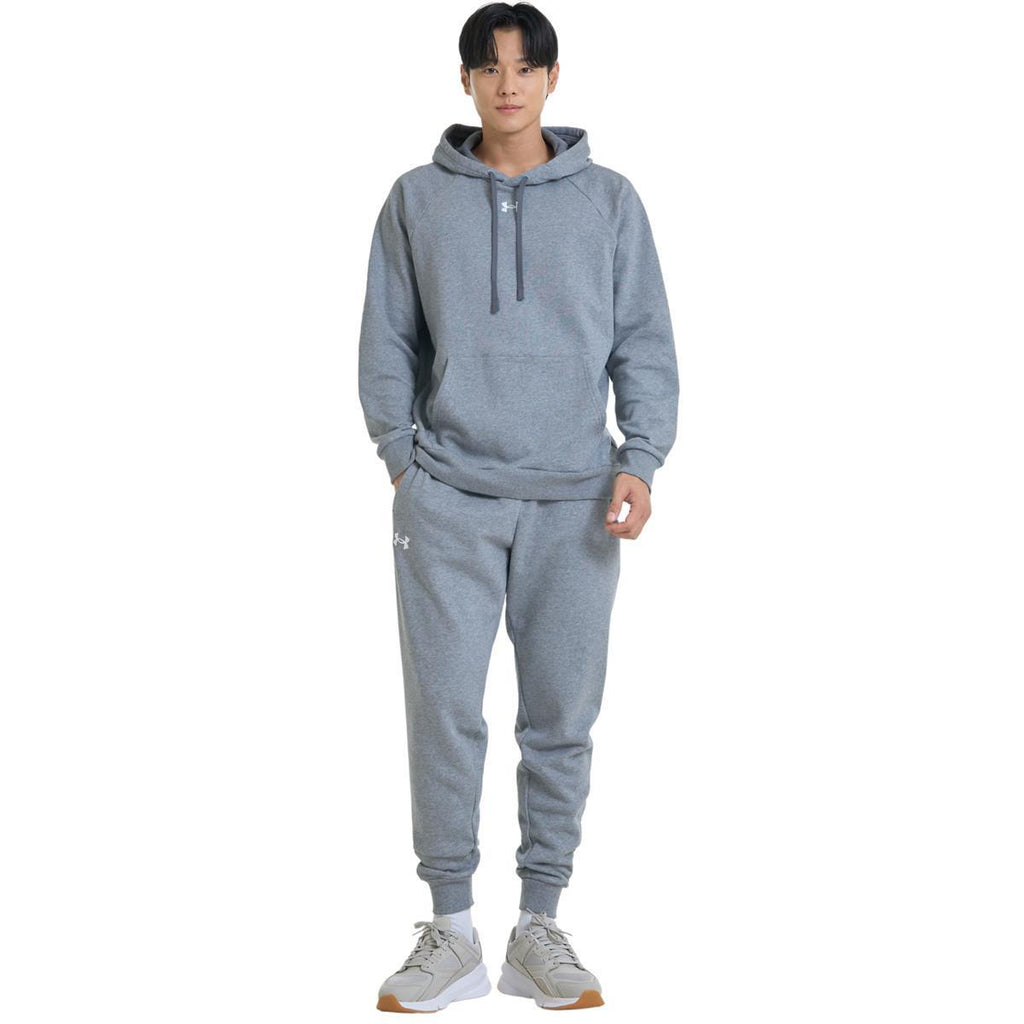 ua rival fleece joggers-gry