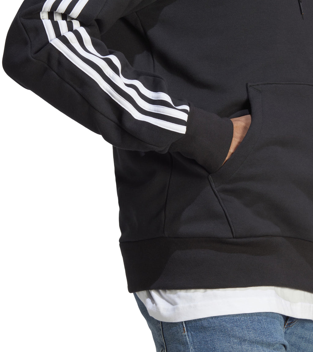 Essentials French Terry 3-Stripes Hoodie