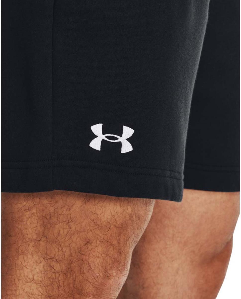 ua rival fleece shorts-blk