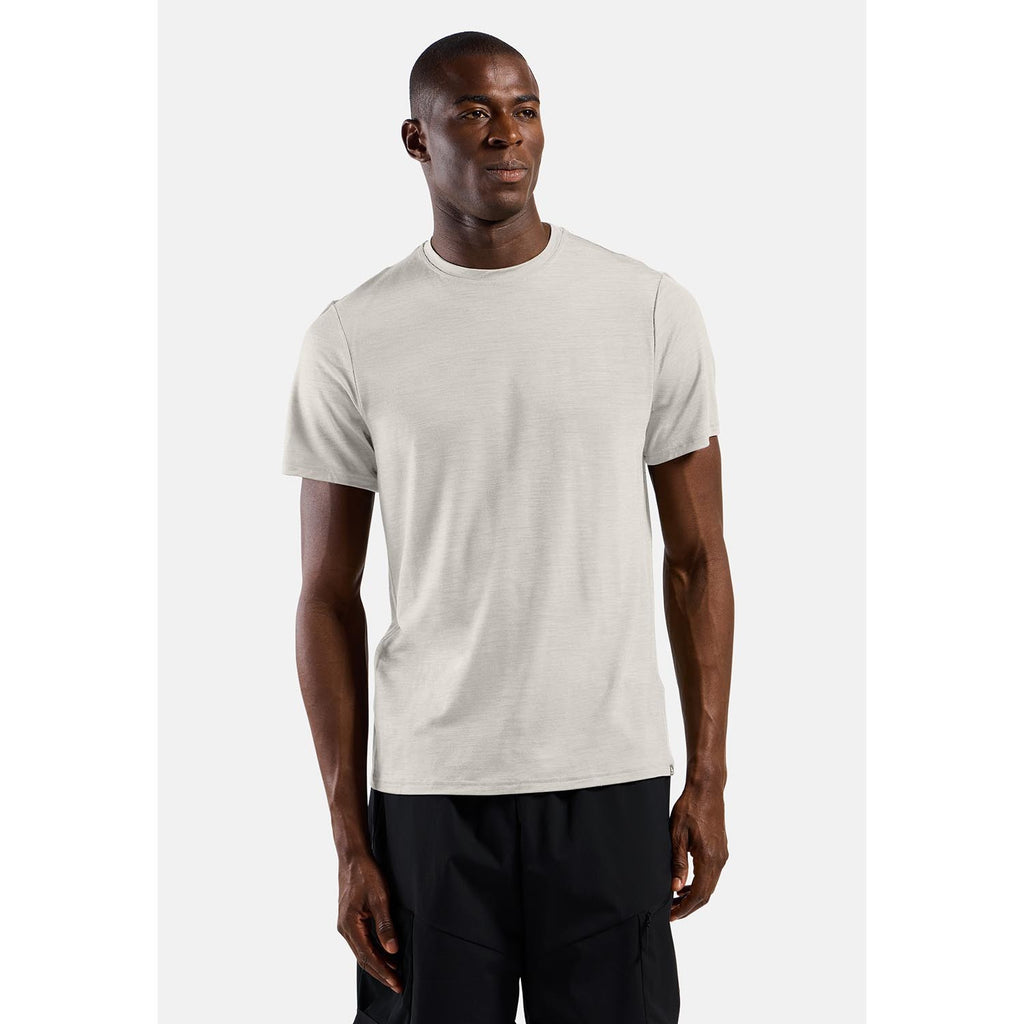 Outdoor shirt Crew Neck Short sleeve Merino Tencel Plain Tee